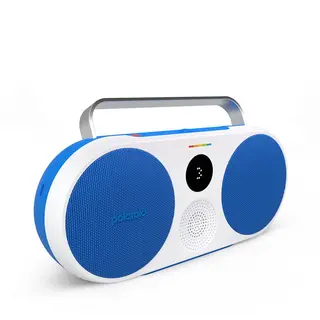 Polaroid Music Player 3 Blue &amp; White Bluetooth h&#248;yttaler