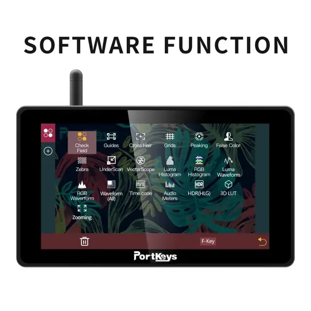 PortKeys BM5 III-WR 5.5" Touch 2200nit 5.5" Touch Monitor SDI & HDMI 