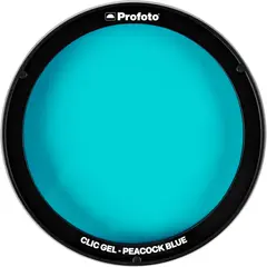 Profoto Clic Gel - Peacock Blue Fargefilter til blits i A1-serien