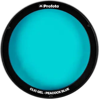Profoto Clic Gel - Peacock Blue Fargefilter til blits i A1-serien