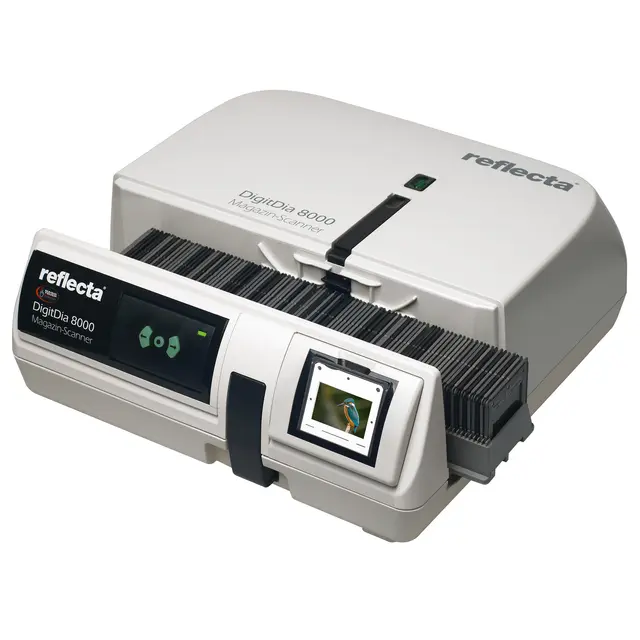 Reflecta DigitDia 8000 Scanner Automatisk scanner for dias. 10 000 dpi 