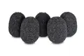Rycote Lavalier Foams 5pk Black Skumhette for mygger - 5mm&#216; x 15mmL