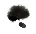 Rycote Windjammer Lavalier Black 1pcs. Vindpels til mygg. Sort