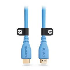 R&#248;de HDMI-Kabel 1,5m Blue 1,5m Bl&#229;