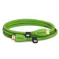 R&#248;de HDMI-Kabel 1,5m Green 1,5m Gr&#248;nn