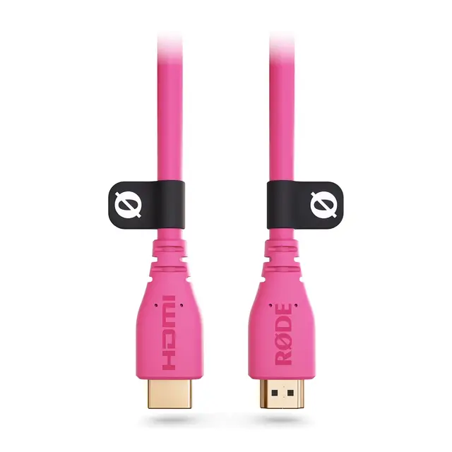 Røde HDMI-Kabel 1,5m Pink 1,5m Rosa 