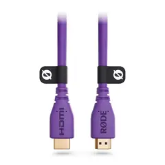 R&#248;de HDMI-Kabel 1,5m Purple 1,5m Lilla