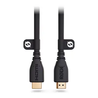 R&#248;de HDMI-Kabel 1,5m Black 1,5m Sort