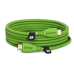 R&#248;de HDMI-Kabel 3m Green 3m Gr&#248;nn