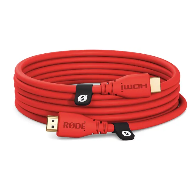 Røde HDMI-Kabel 3m Red 3m Rød 