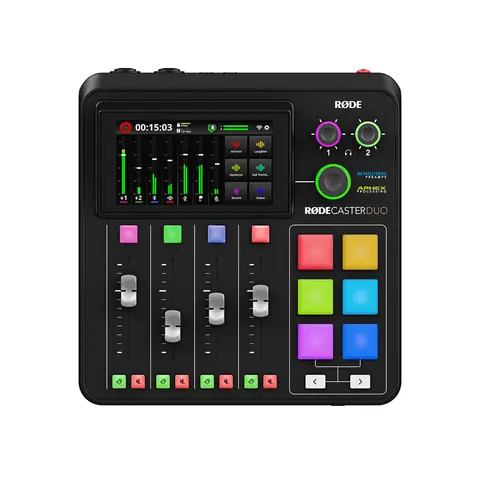 R&#248;de R&#248;decaster Duo Mini Prod. Mixer Helintegrert Audio-produksjons studio