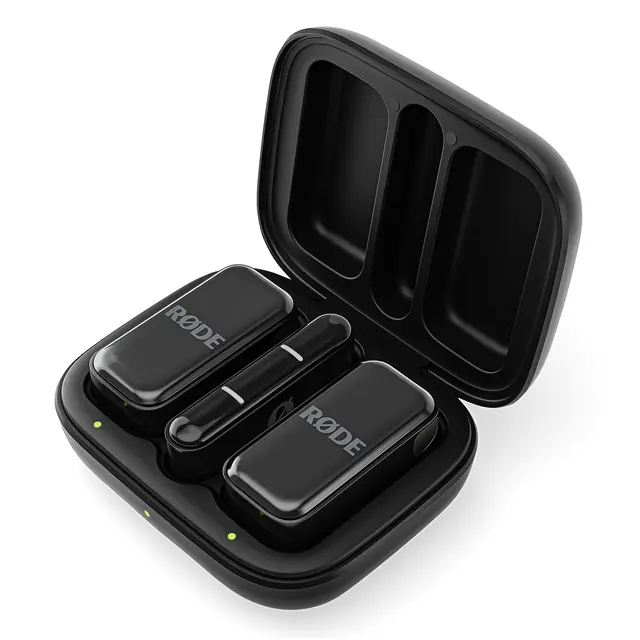 Røde Wireless Micro Lightning Black Ultrakompakt trådløst mikrofonsystem 