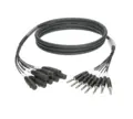 Klotz S08FP 8-CH Loom 8x XLR F - 8x Jack 9m