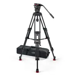 Sachtler System FSB 6 75/2 AL HD MS MkII Alu tripod, videohode, spreader, bag