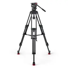 Sachtler System FSB 6 75/2 AL HD MS MkII Alu tripod, videohode, spreader, bag