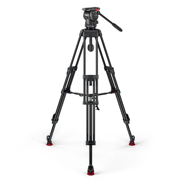 Sachtler System FSB 6 75/2 AL HD MS MkII Alu tripod, videohode, spreader, bag 