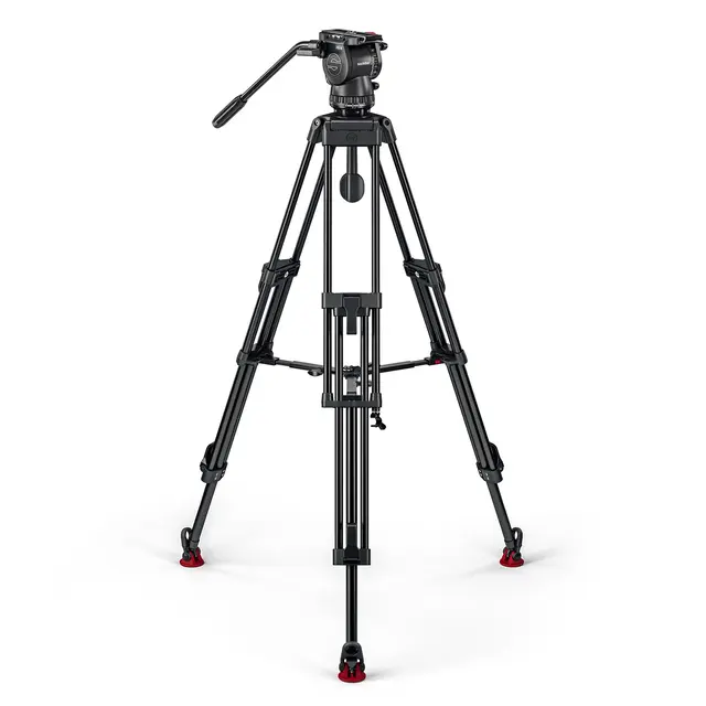 Sachtler System FSB 6 75/2 AL HD MS MkII Alu tripod, videohode, spreader, bag 