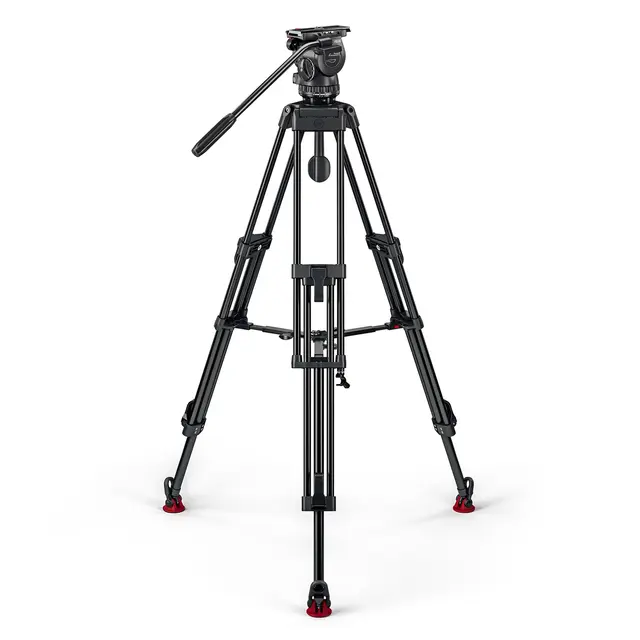 Sachtler System FSB 6 75/2 AL HD MS MkII Alu tripod, videohode, spreader, bag 