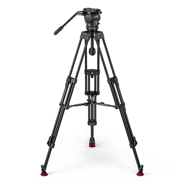 Sachtler System FSB 6 75/2 AL HD MS MkII Alu tripod, videohode, spreader, bag 