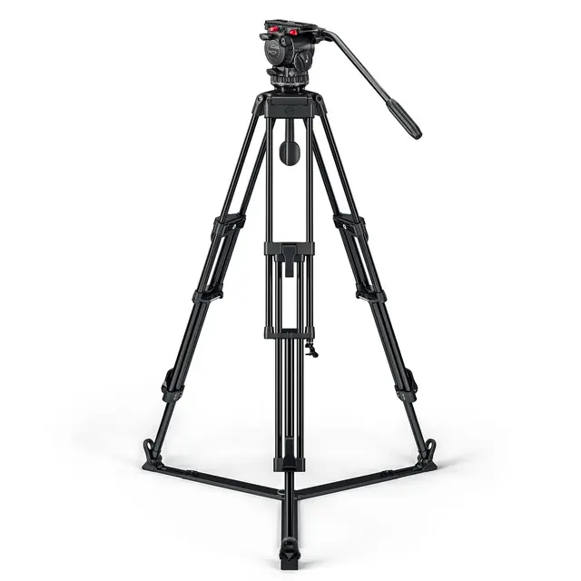 Sachtler System FSB 8 75/2 AL HD GS MkII Alu tripod, videohode, spreader, bag 