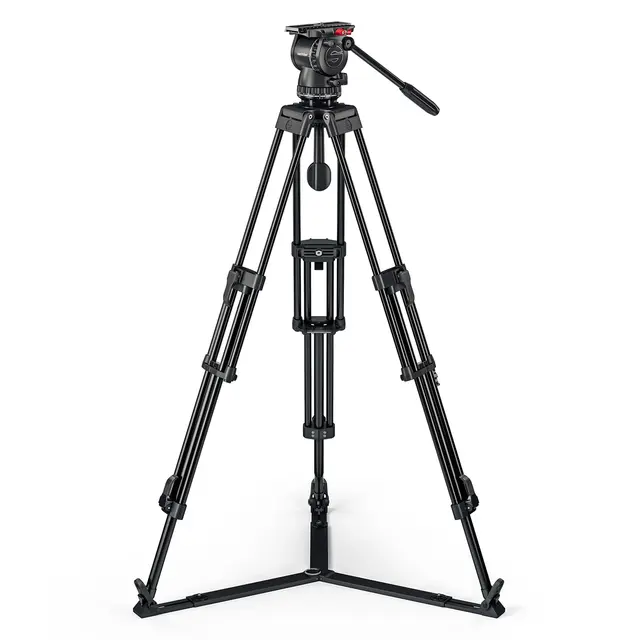 Sachtler System FSB 8 75/2 AL HD GS MkII Alu tripod, videohode, spreader, bag 