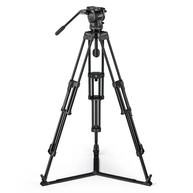 Sachtler System FSB 8 75/2 AL HD GS MkII Alu tripod, videohode, spreader, bag 