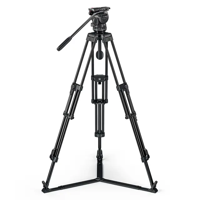 Sachtler System FSB 8 75/2 AL HD GS MkII Alu tripod, videohode, spreader, bag 