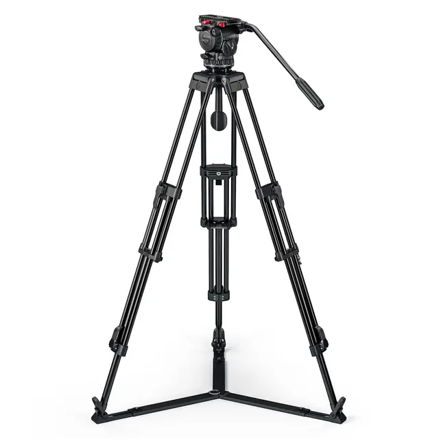 Sachtler System FSB 8 75/2 AL HD GS MkII Alu tripod, videohode, spreader, bag 