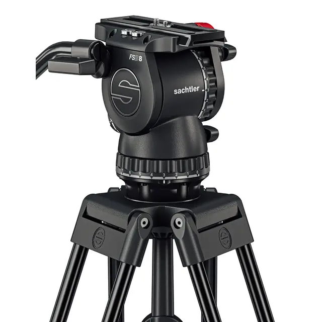 Sachtler System FSB 8 75/2 AL HD GS MkII Alu tripod, videohode, spreader, bag 