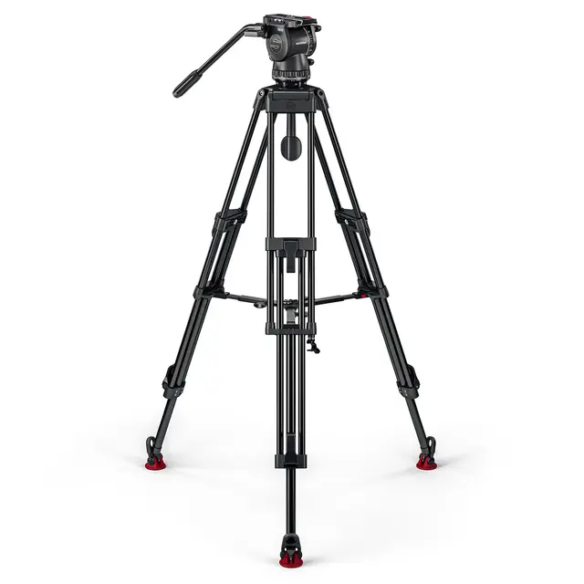 Sachtler System FSB 8 75/2 AL HD MS MkII Alu tripod, videohode, spreader, bag 