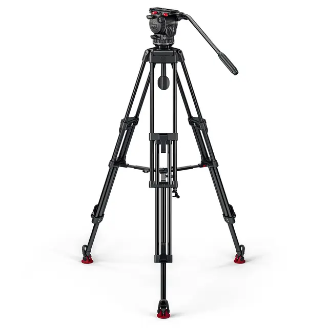 Sachtler System FSB 8 75/2 AL HD MS MkII Alu tripod, videohode, spreader, bag 