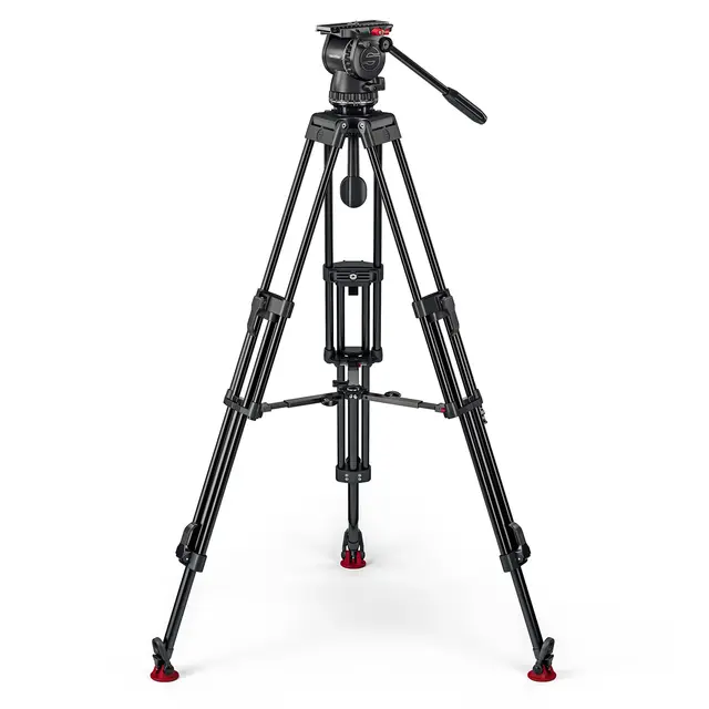 Sachtler System FSB 8 75/2 AL HD MS MkII Alu tripod, videohode, spreader, bag 