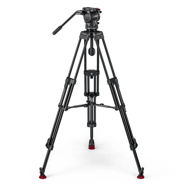 Sachtler System FSB 8 75/2 AL HD MS MkII Alu tripod, videohode, spreader, bag 