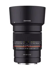 Samyang MF 85mm f/1.4 Canon RF Portrettobjektiv for EOS R systemet
