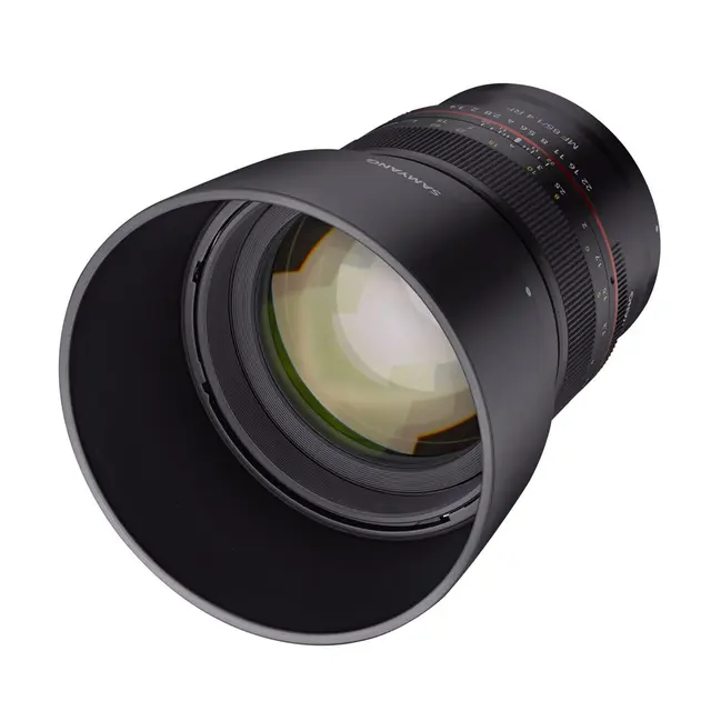 Samyang MF 85mm f/1.4 Canon RF Portrettobjektiv for EOS R systemet 