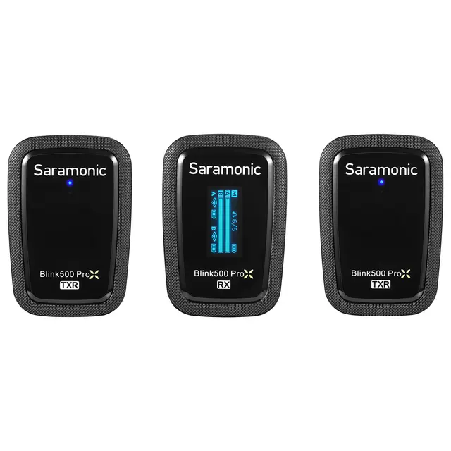 Saramonic Blink 500 ProX B2R 2.4 GHz Dual-Channel Wireless Mic System 