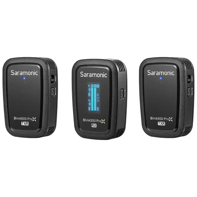 Saramonic Blink 500 ProX B2R 2.4 GHz Dual-Channel Wireless Mic System 