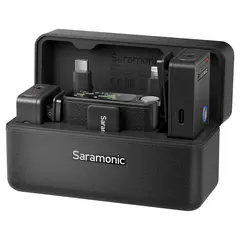 Saramonic Ultra Black m/Lavalier Mics 2 sendere/1 mottaker. 32-biters float