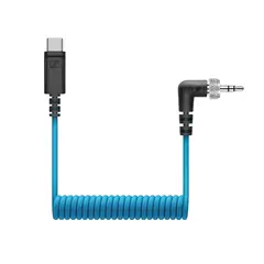 Sennheiser CL 35 USB-C 3,5 mm til USB-C spiralkabel