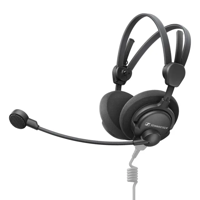 Sennheiser HMD 46 Broadcast Headset Dynamisk Hypercardioid Uten Kabel 