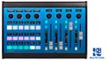 Skaarhoj Color Fly Blue Pill RCP og Audio faders