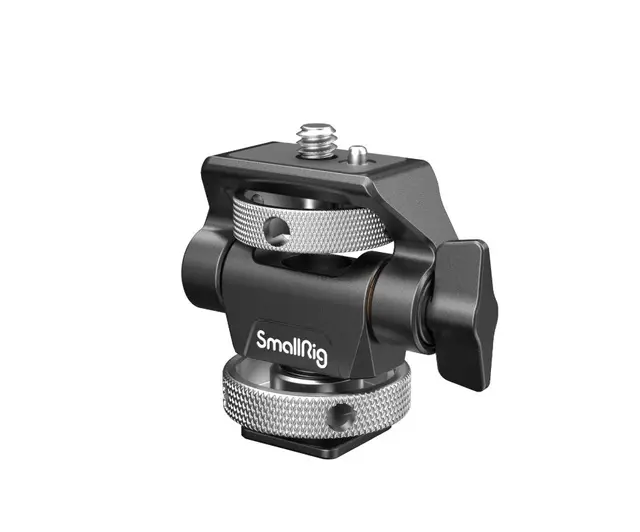 SmallRig 2905B Monitor Mount Cold Shoe Swivel and Tilt Adjustable 