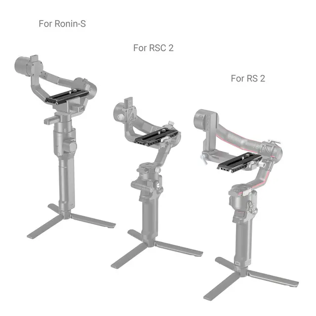 SmallRig 3158 QR-Plate For DJI RS 2/ RSC 2/ Ronin S Manfrotto 