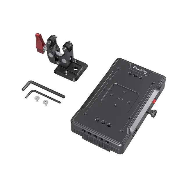 SmallRig 3202 Battery Adapter Plate V-Mount. w/ Crab Shaped Clamp 