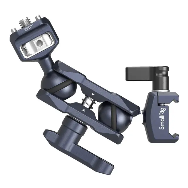 SmallRig 3875 Magic Arm w/Dual Ball Head 1/4"-20 Screw and NATO Clamp 