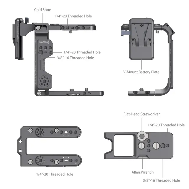 SmallRig 4124 Cage Kit For Sony FX6 