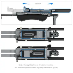 SmallRig 4181 HawkLock Shoulder Rig Pro SR007