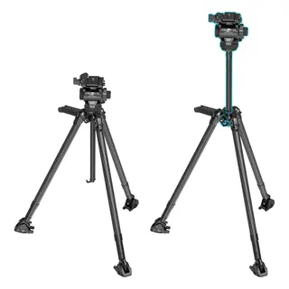 SmallRig 4259 x Potato Jet Tribex Hydraulic Carbon Fiber Tripod Kit