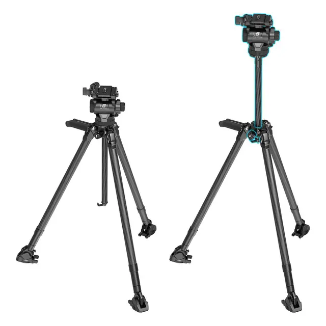 SmallRig 4259 x Potato Jet Tribex Hydraulic Carbon Fiber Tripod Kit 