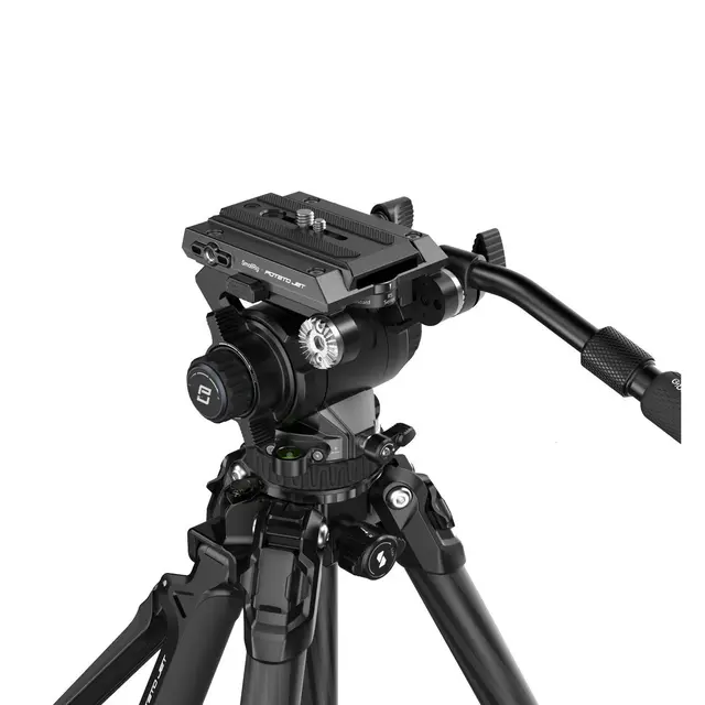 SmallRig 4259 x Potato Jet Tribex Hydraulic Carbon Fiber Tripod Kit 